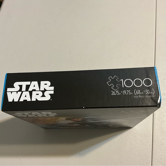 Disney Star Wars 1000-Piece Jigsaw Puzzle - Black - Picture 4 of 6